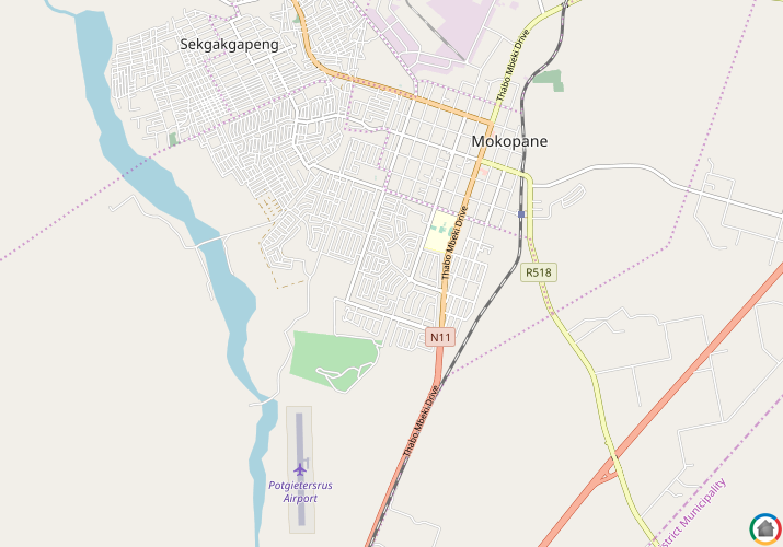 Map location of Chroompark